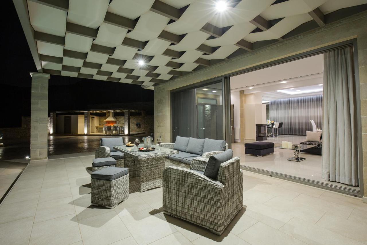 Larimar Luxury Sea View Villa Kíssamos Exteriör bild