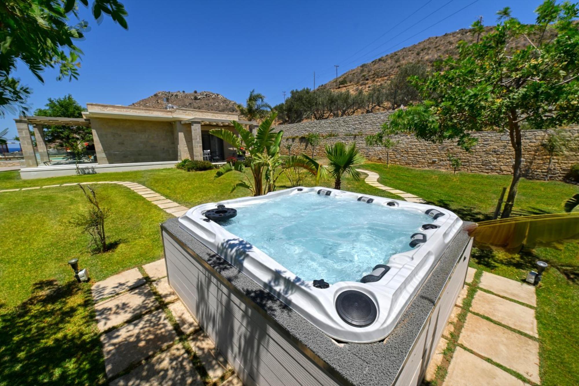 Larimar Luxury Sea View Villa Kíssamos Exteriör bild
